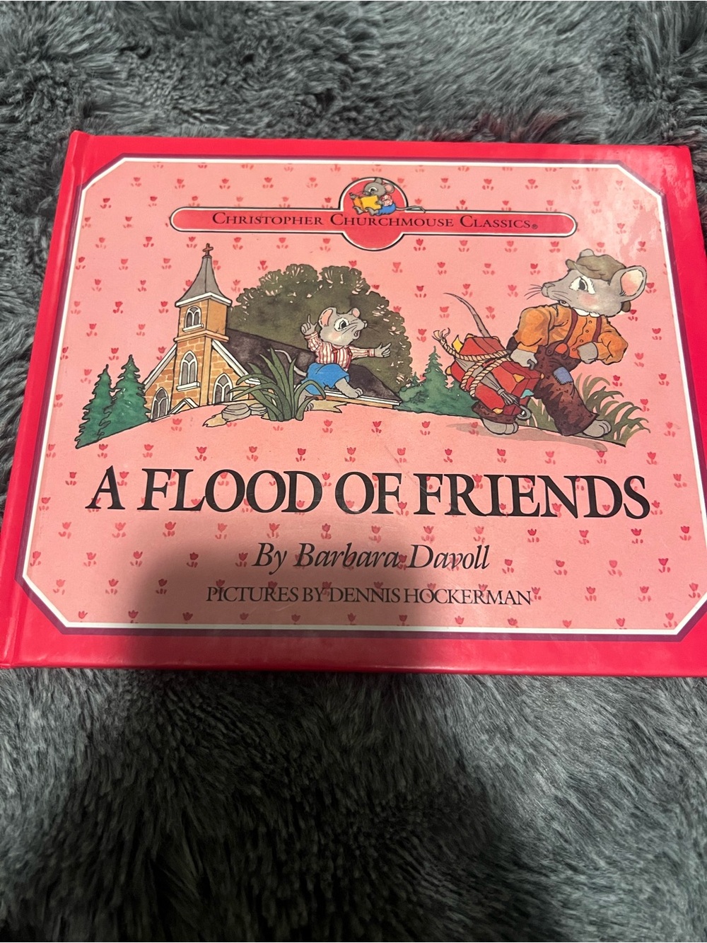 'A Flood of Friends' Kids Book - Pink